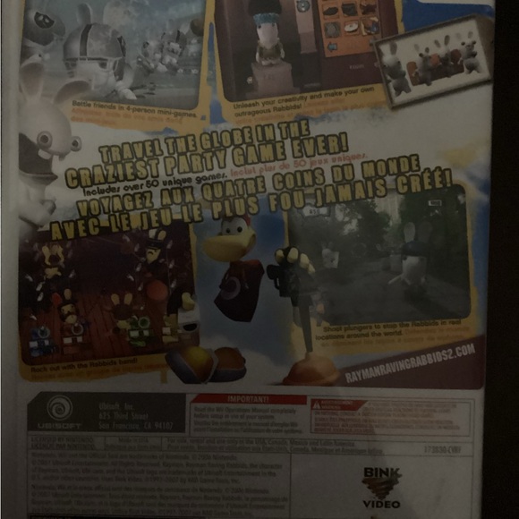 Wii games bundle:  2k Sports NHL, Rayman Rabbits - Picture 4 of 4